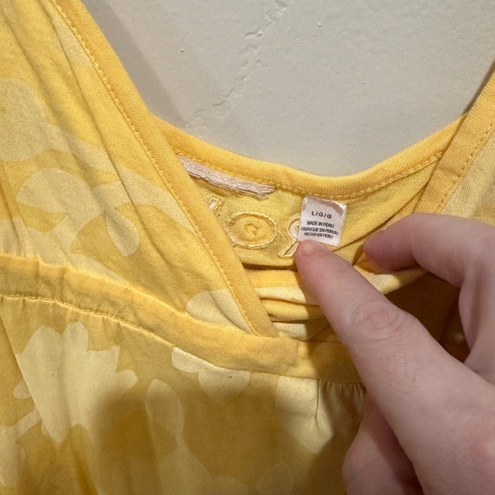 Yellow Roxy sundress - Picture 2 of 3
